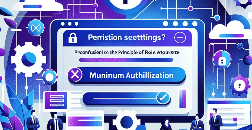  权限设置混乱？ERP软件角色管理的“最小授权”原则  